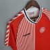 Denmark 1986 Home Red Soccer Jersey